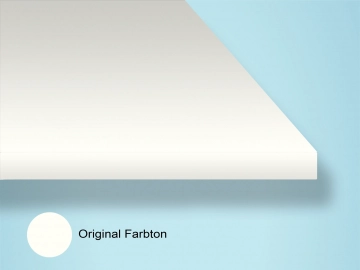 8 mm HPL-Fassaden-Schichtstoffplatte B1 weiß, Länge: 1300 mm, Breite: 3050 mm