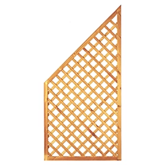 Diagonal-Rankzaun ECKE  90 x 180/90 cm