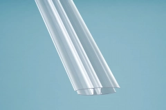 Verbindungsprofil H aus Polycarbonat für 16 mm transparent 8,00€/lfm