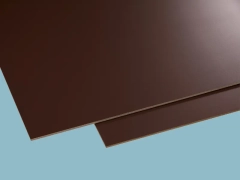 6 mm HPL-Schichtstoffplatte B2 braun, Länge: 1300 mm, Breite: 3050 mm
